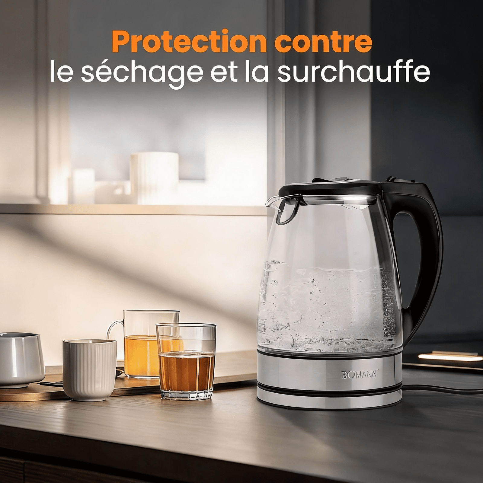 Protection à sec et anti surchauffe